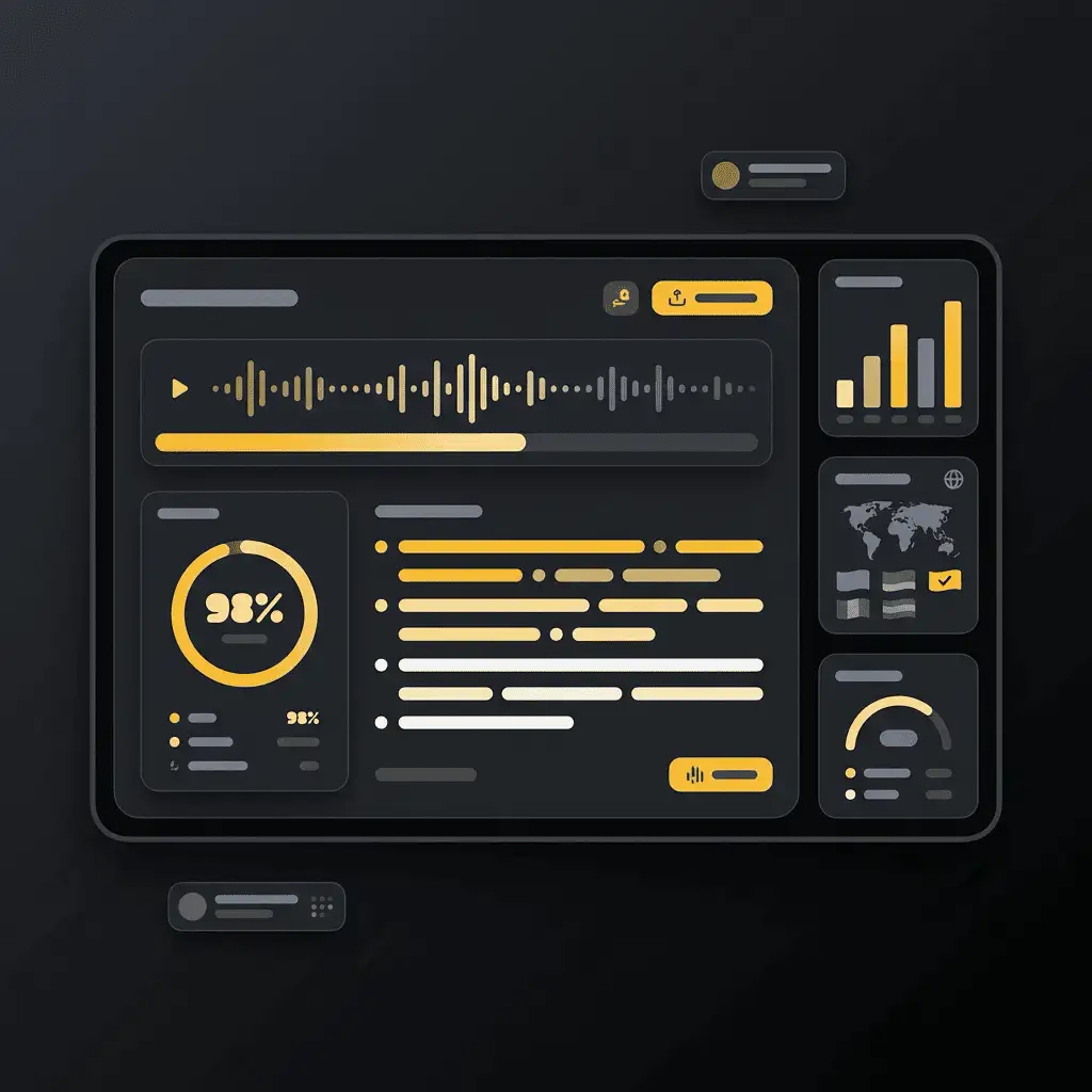 TikTok transcript output details